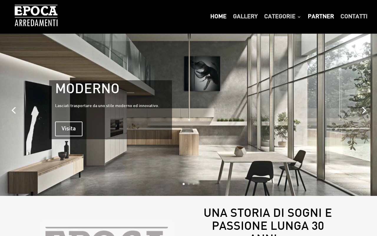 Epoca Arredamenti — cliente ALCOlab