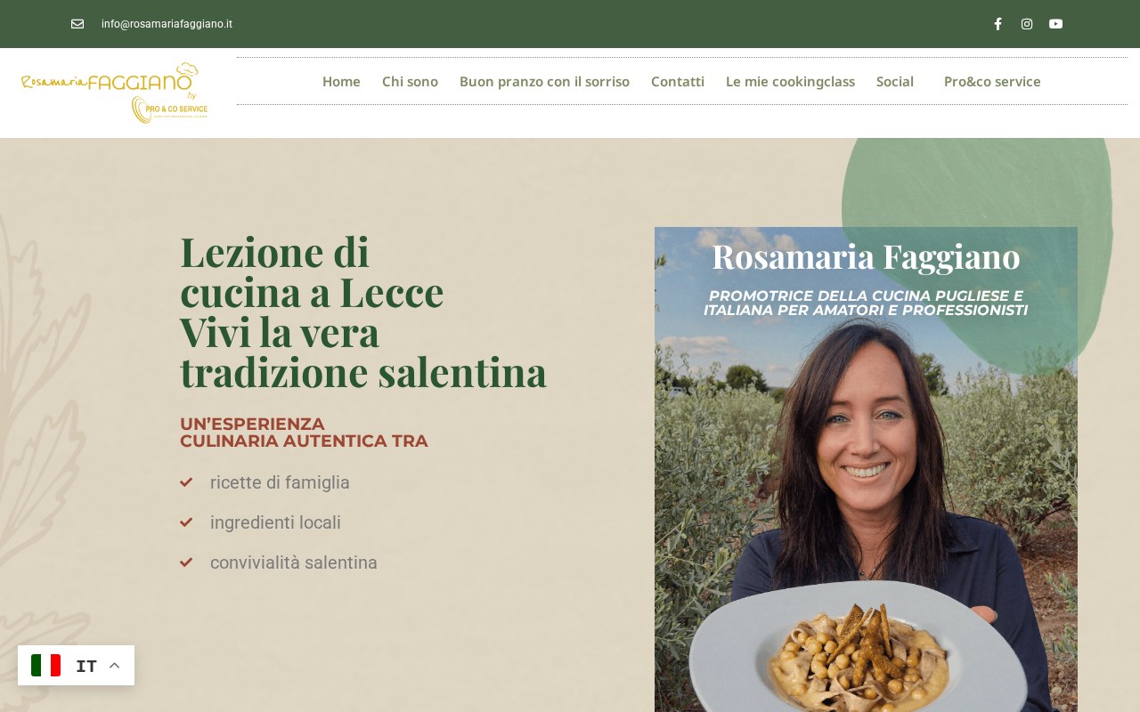 Sito rosamariafaggiano.it