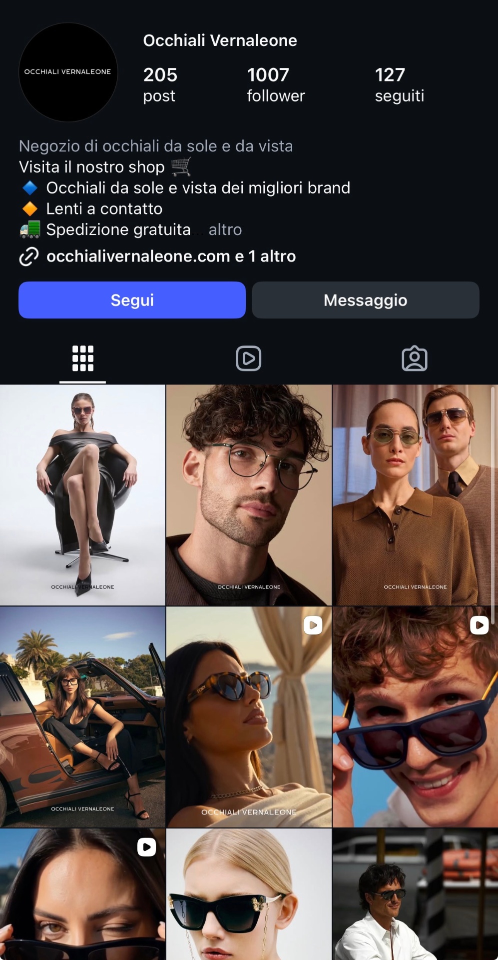 Griglia Instagram cliente 8