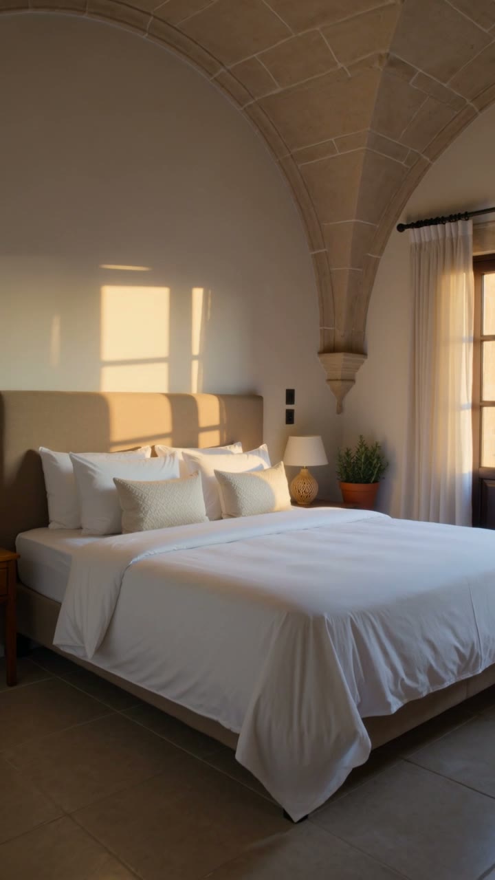Camera da letto in una location di hospitality