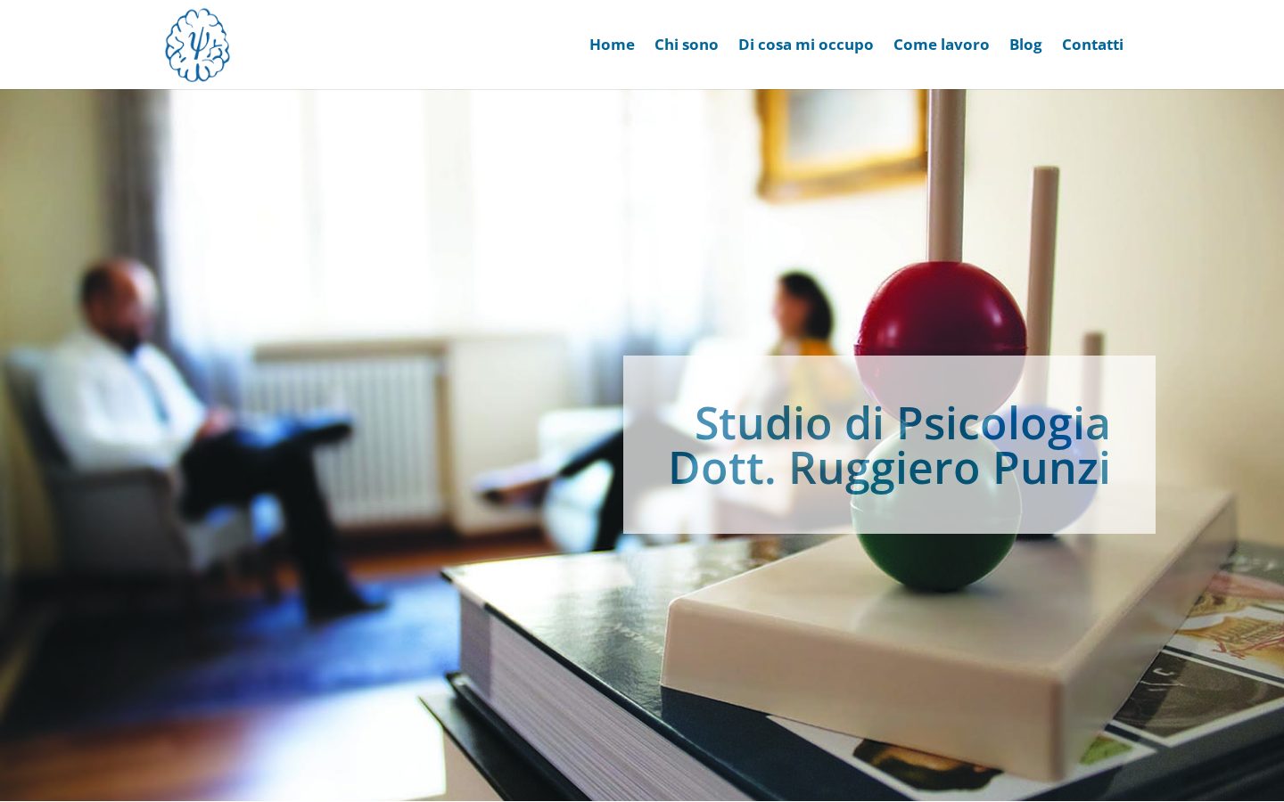 Sito Dott. Ruggiero Punzi realizzato da ALCOlab