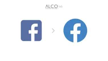 facebook cambia logo